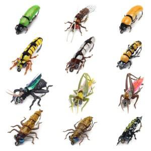 피싱 파리 송어 루어 키트 건식 습식 낚시 파리 현실적인 벌레 세트 육상 범블 말벌 메뚜기 스톤 모음 메이플라이 돌파리