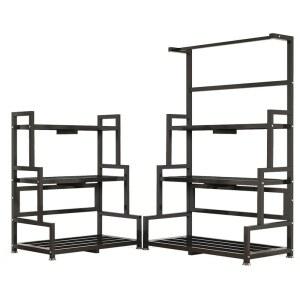 꽃꽂이 선반 베란다 다층 스탠드형 진열대 실내 받침대 거실 철예식물 화분