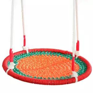 정원 해먹 원형 그네 흔들침대 안뜰 마당 실내 라탄 스윙 펜션 야외용 요람