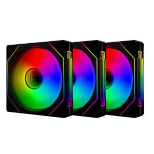 컴퓨터 케이스 팬 역방향 Ventoinha PC 120mm Rgb 쿨러 4pin PWM CPU 냉각 3pin5v Argb 12cm Ventilador