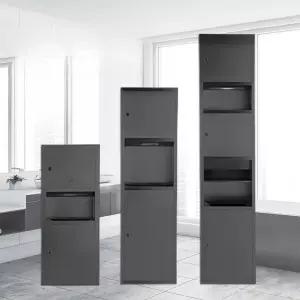 화장실 디스펜서 핸드타올 키친타올 케이스 휴지걸이 손타월 티슈홀더 블랙