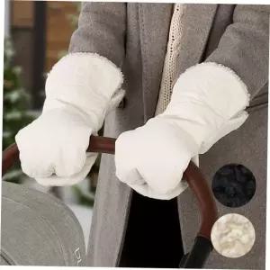 롱핸드머프 유모차장갑 워머 방한 손잡이커버 털 겨울