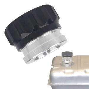 알루미늄 합금 필러 넥 캡 넥에 용접 O 링 포함 일반 자동차 탱크 부품 오일 라디에이터 캡