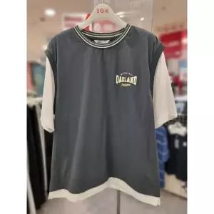 [보리보리/소이]주)소이 세이브존01 여름5부 레이어드 쿨스판 조끼티 25M1707