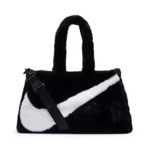 [나이키]나이키 인조 퍼 토트백(크로스끈) FB3050-010