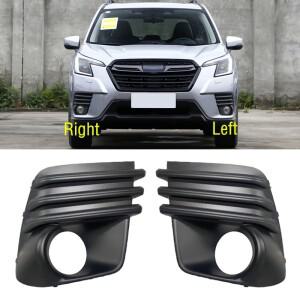 Subaru Forester 2022 자동차 앞 범퍼 안개등 램프 트림 프레임 커버 캡 후드 뚜껑 베젤