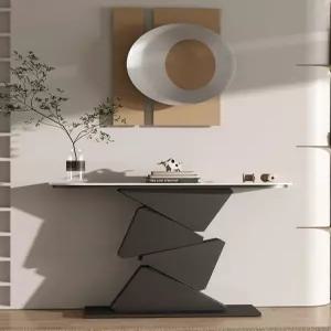 현관 콘솔테이블 복도장 폭좁은 거실 장식장 슬림 사이드보드