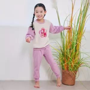 [레노마 이너웨어]여아 플라플리스 9부 상하세트 VIO_HDD