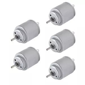 XYRSTOLR 5팩 DC 모터 1-6V 전기 140 미니 마이크로 RC 보트 비행기 장난감 모델 DIY 취미 과학 프로젝트