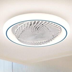 서큐라이트 팬 LED 회전 천장 스윙 레일 조명 조용한 선풍기