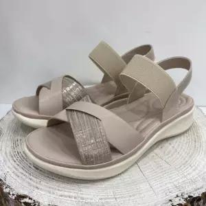 [에스콰이아]에스콰이아 여성 경량 쿠션 캐주얼 샌들 3cm 448A_GN