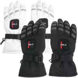[티오][인슬로]포인트나염 주니어 스키 보드 오지 장갑 G4323 따뜻한 방한장갑