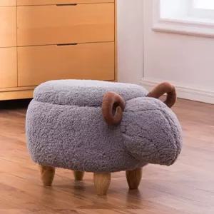 스툴 화장대 북유럽 커버분리 애니멀 수납 의자 회전 고탄성 테이블 엔틱 원형 메이크업