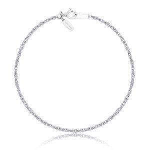 Pt850 1.5mm 1.7g 18cm lb97-0006-pt [라라 크리스티] 체인 팔찌 플래티넘 줄 각선 폭