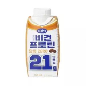 CJ 얼티브 비건프로틴 초코 250ml