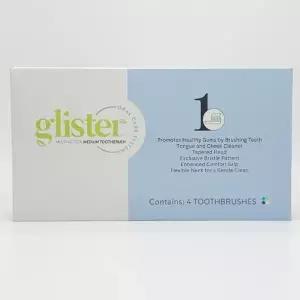 암웨이 글리스터 칫솔 세트 멀티액션 레귤러 칫솔 4개