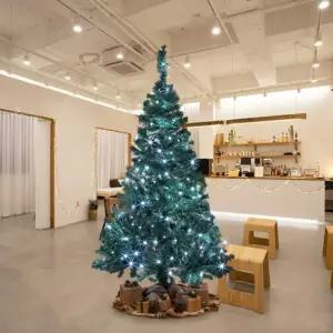 150cm 감성 루미나 전구 트리 세트(100구 백색) 51(0405) B트리 겨울 크리스마스장식 소품 인테리어 장식용