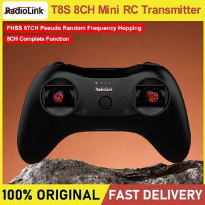 Radiolink T8S 8CH 미니 RC 송신기  리시버 2.4G 핸들 컨트롤러 리모컨, 고정 날개, 드론, 자동차, 보트용