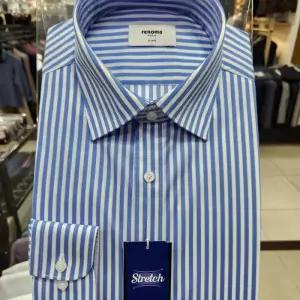 [레노마셔츠]트윌 런던 스트레치 스트라이프 RZRSG0032_DG