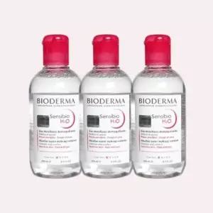 바이오더마 센시비오 H2O 클렌징 워터 250ml 3개