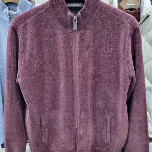 [크로커다일남성](변형 헤링본 융하프 가디건)CDA-A8-KW4381_CA