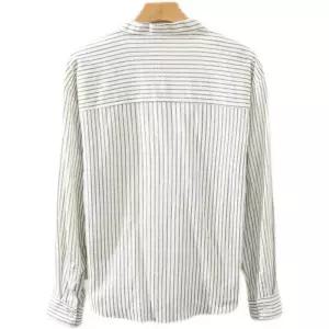 화이트 헨리넥 셔츠 남성 린넨 여름 차이나카라 구김없는