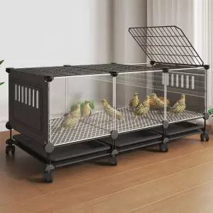 조립식 철제 병아리 만들기 야외 이동식 토끼장 철재