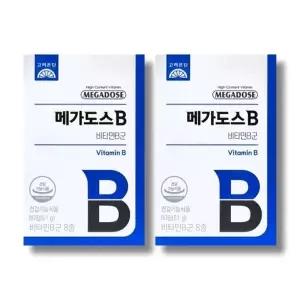 고려은단 메가도스B 비타민B군 850mg 60정 2박스 /wb