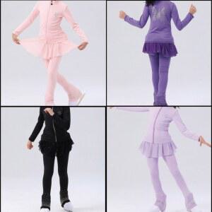 날쌤 피겨연습복 스케이트 훈련복 의상 트레이닝 여성 스케이팅