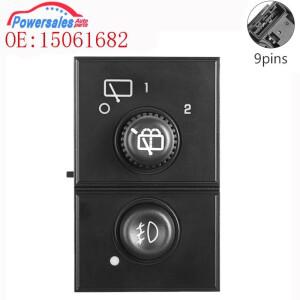 2003-2006 GMC Yukon 자동차 액세서리 용  안개등 후방 와이퍼 제어 스위치 15061682