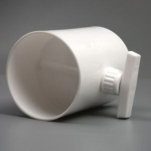 휴대용 PVC 공기 밸브, 원형 수동 조절 75mm, 100mm, 200mm 파이프 볼륨 환기