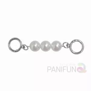 진주 연장 스트랩 14cm 실버 가방스끈 장끈 체인 체인스 가방끈 가방스 끈스 끈늘리기 스트 체인끈