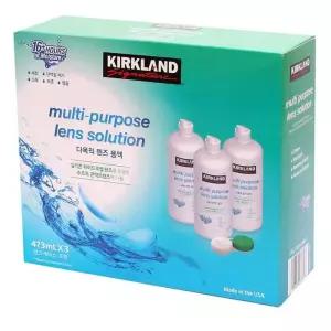 커클랜드 시그니춰 다목적 렌즈 관리용액 473ml x 3 코스트코 잡화마켓2604
