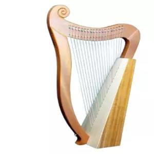 초보자 하프리라 교육용 16현 악기 거문고 현악기 취미 쉬운 현 마호가니