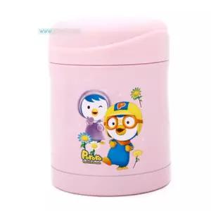 뽀로로 보온 보냉 죽통 핑크 (037994 034085) 스텐도시락 국통 온병 죽병 냉병