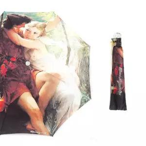 [오키즈]명화 3단 양산 [봄날] [L1007]