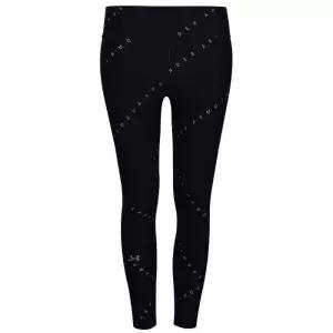 [언더아머]언더아머 여성 프린티드 앵클 크롭 히트기어 타이즈 레깅스 1353296-001