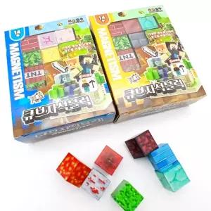 마인 큐브 자석 블럭 1타 9개입블록