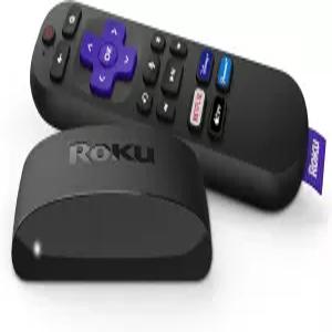 Roku Express 4K 음성 리모컨 무료 및 라이브 TV가 포함된 스트리밍 장치 4K/HDR