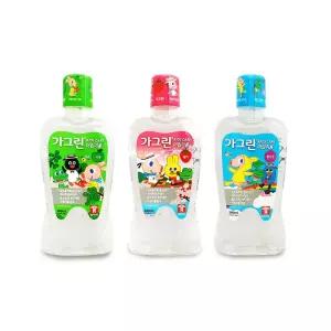 어린이 충치예방 순한맛 상쾌한 과일맛 380ml 가그린
