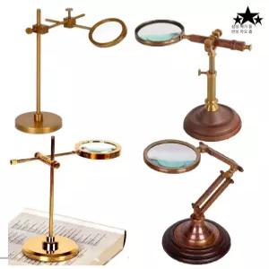 엔틱 스탠드 빈티지 루페 서재 유럽풍 돋보기 확대경
