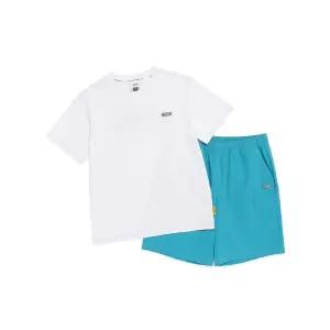 내셔널지오그래픽 키즈 K262UPB910 5부 상하 SET WHITE 993576