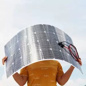 태양전지판 인산철 배터리충전 플랙시블 50W 18V 20W 제품