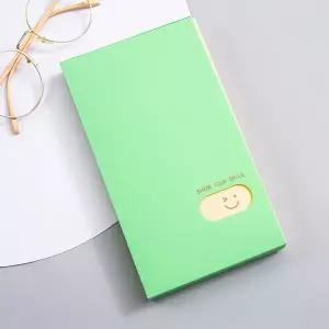 명함 파일 명함집 커버 카드 수첩 에메랄드 60장 WFLOROP