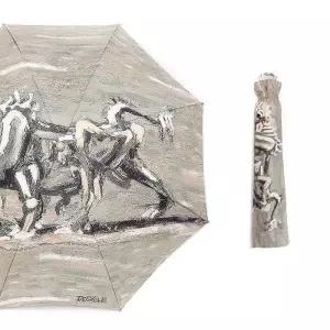 [오키즈]명화 3단 양산 [황소] [L1008]