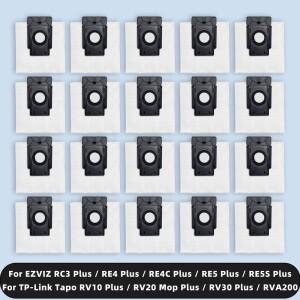 먼지 봉투 호환 가능 EZVIZ RC3 Plus / RE4 RE5 TP-Link Tapo RV10 Mop