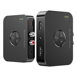 블루투스 호환 6.0 오디오 수신기 무선 어댑터 RCA/AUX/TF/USB U-디스크 AUX USB 차량용 키트 스피커 앰프