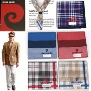 [니나스파리]피에르가르뎅_고급자수로고 신사용손수건(N4S111)