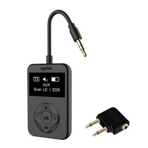 LE Audio Bluetooth 5.4 게임용 AptxLossless Auracast LC3이 포함된 TV 헤드폰용 오디오 송신기 어댑터 음