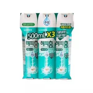 [셀러에이드]유한 바퀴벌레 파리 모기약 스프레이 피톤치드향 3개